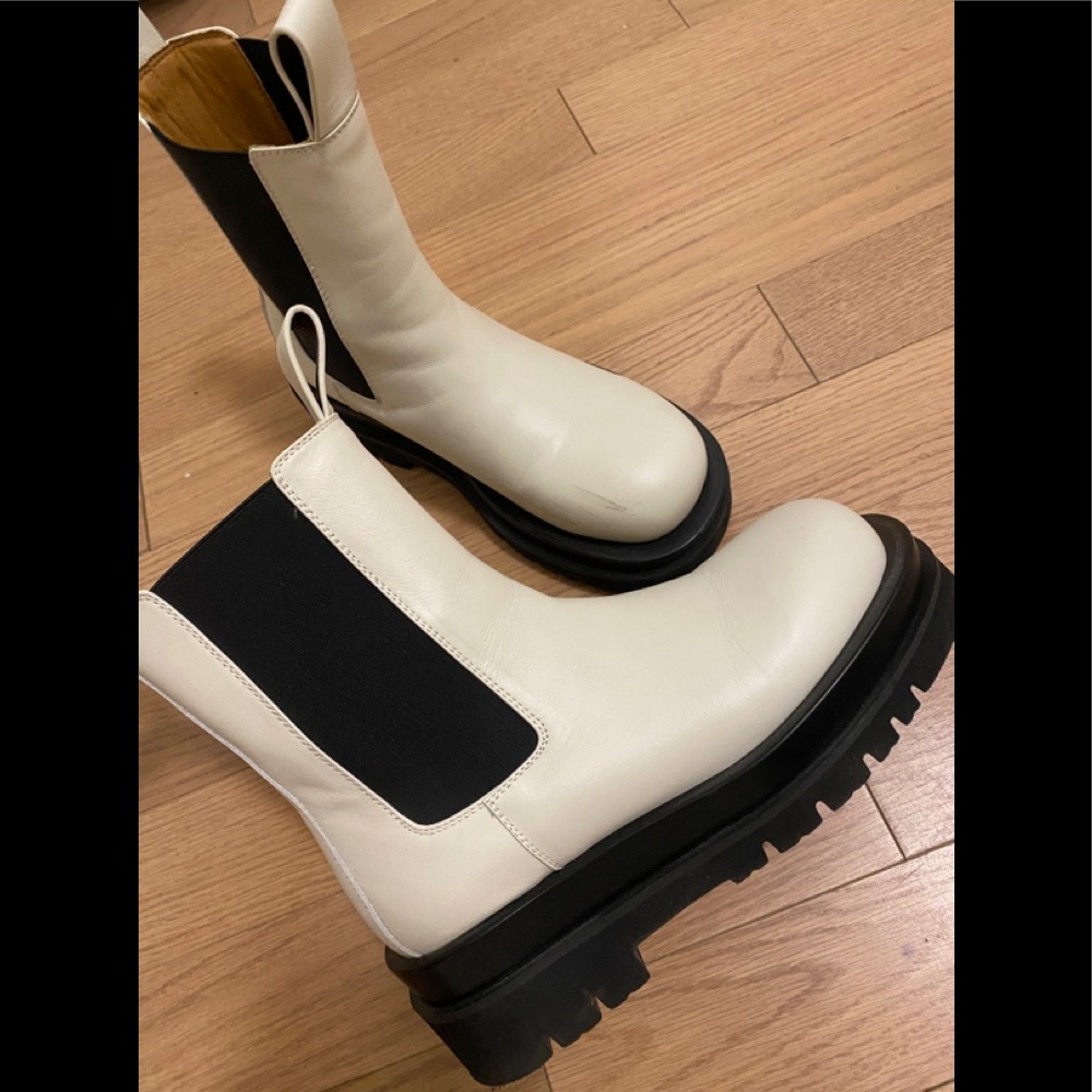 White boots
